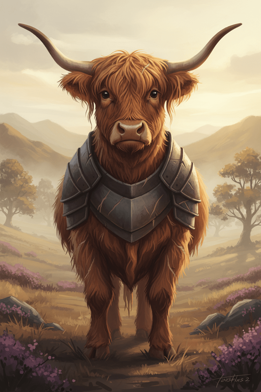 Bonnie's Story: A respectfully concerned statement from a Highland cow discovering that strongest-looking animals sometimes have the quietest scars - HomesteadHoboz