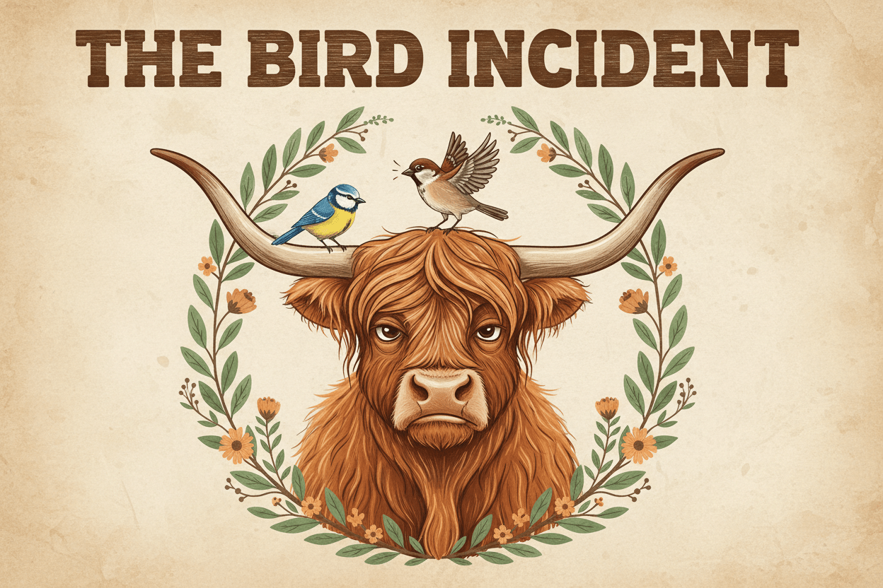 The Bird Incident (A mildly offended statement) - HomesteadHoboz