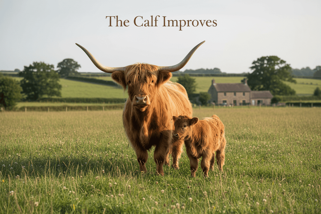 The Calf Improves (A proud but reserved statement) - HomesteadHoboz