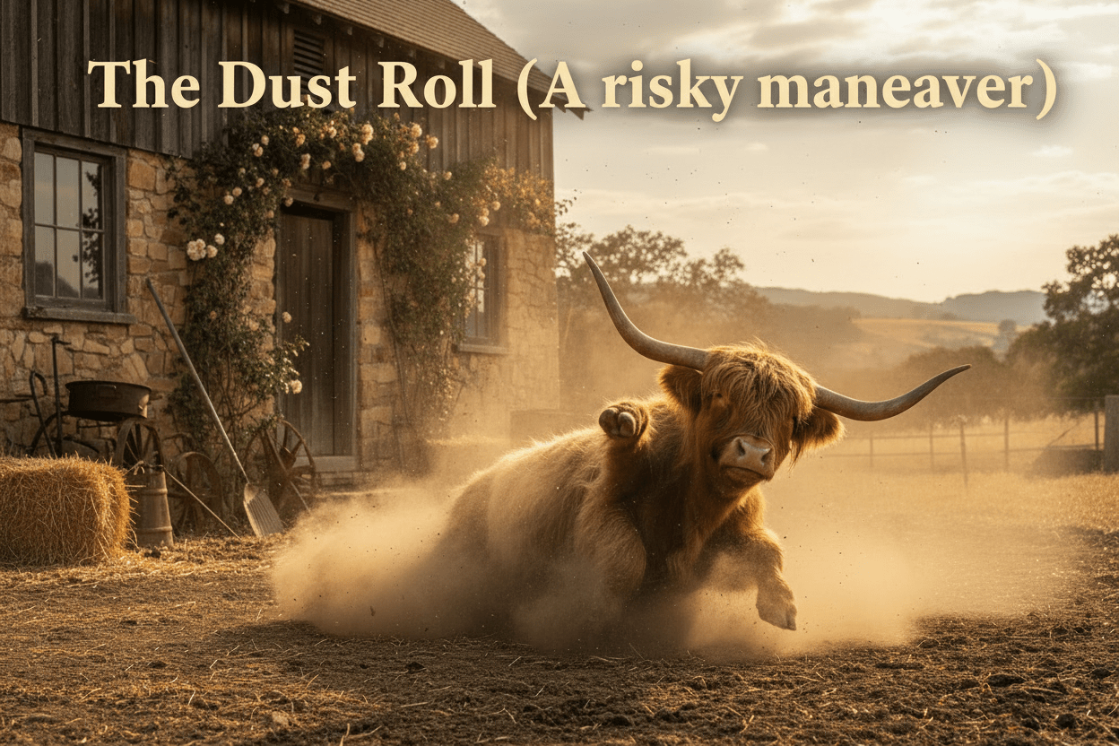 The Dust Roll (A risky maneuver) - HomesteadHoboz