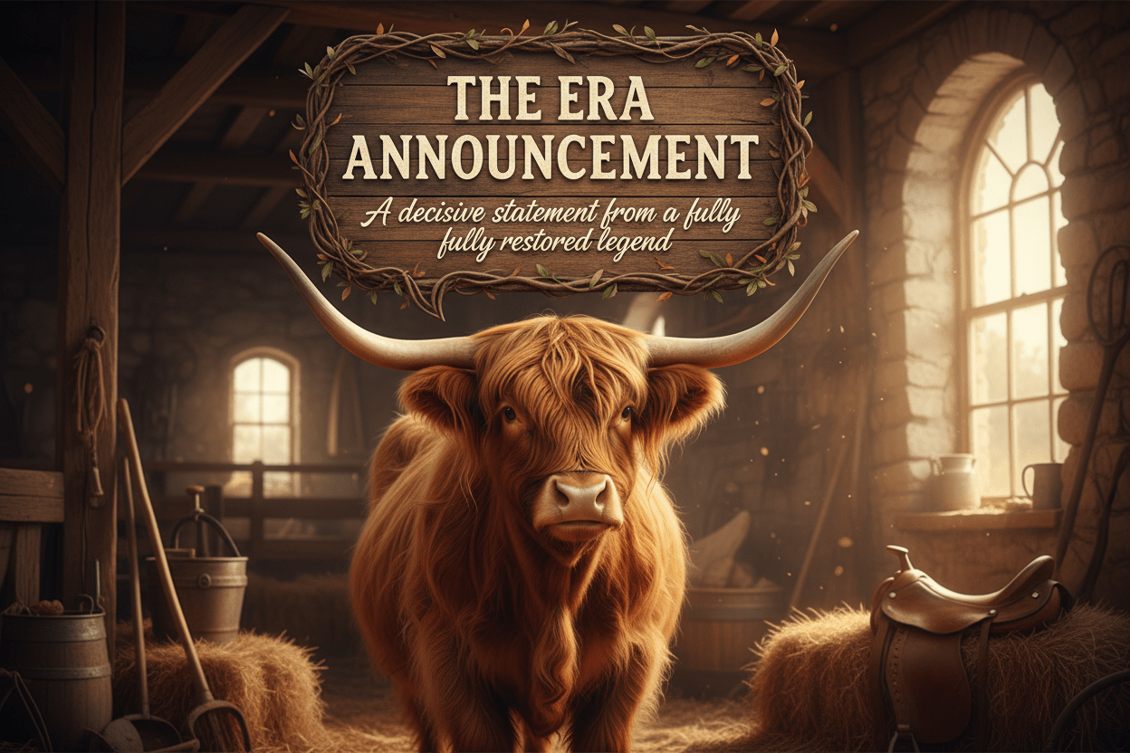 The Era Announcement (A decisive statement from a fully restored legend.) - HomesteadHoboz