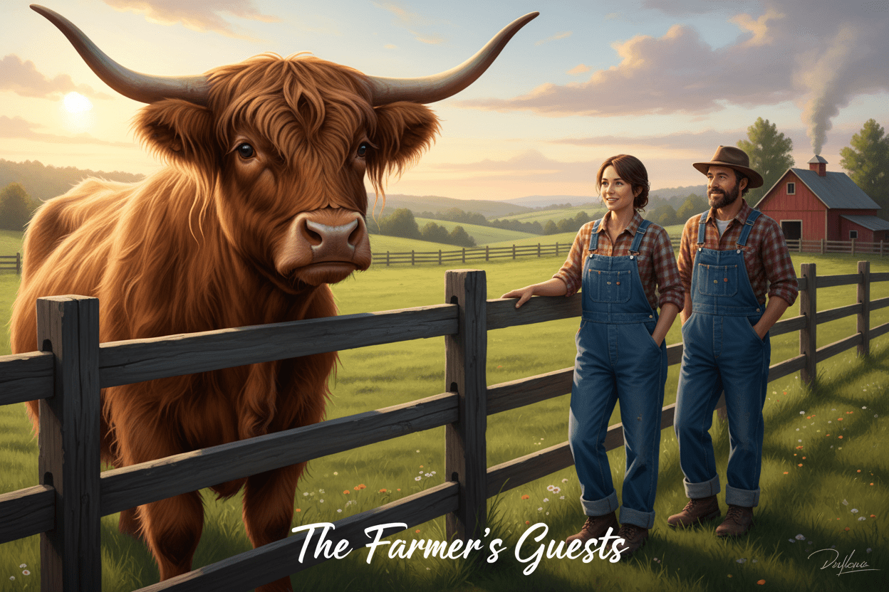 The Farmer’s Guests (A diplomatic but self-aware statement.) - HomesteadHoboz