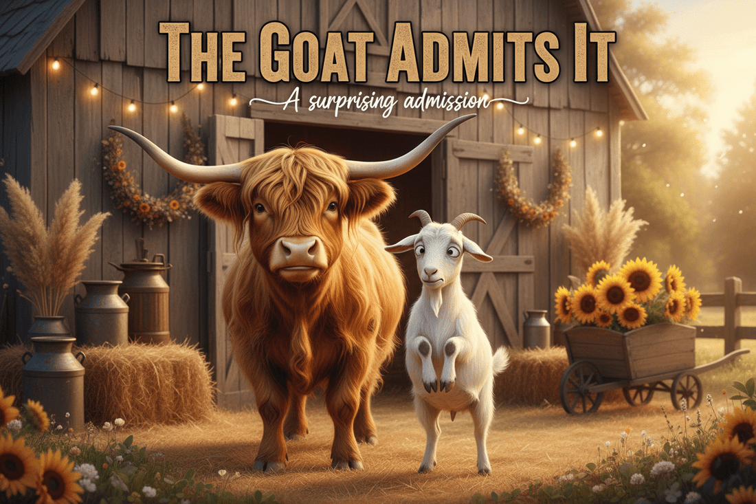 The Goat Admits It (A surprising admission) - HomesteadHoboz
