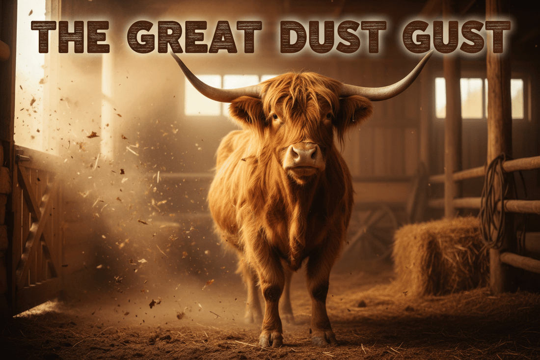 The Great Dust Gust (A highly irritated but dignified statement) - HomesteadHoboz