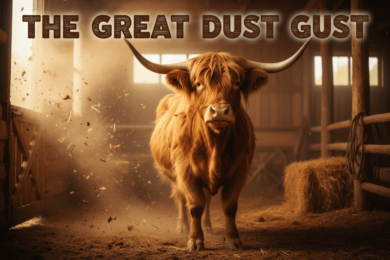 The Great Dust Gust (A highly irritated but dignified statement) - HomesteadHoboz