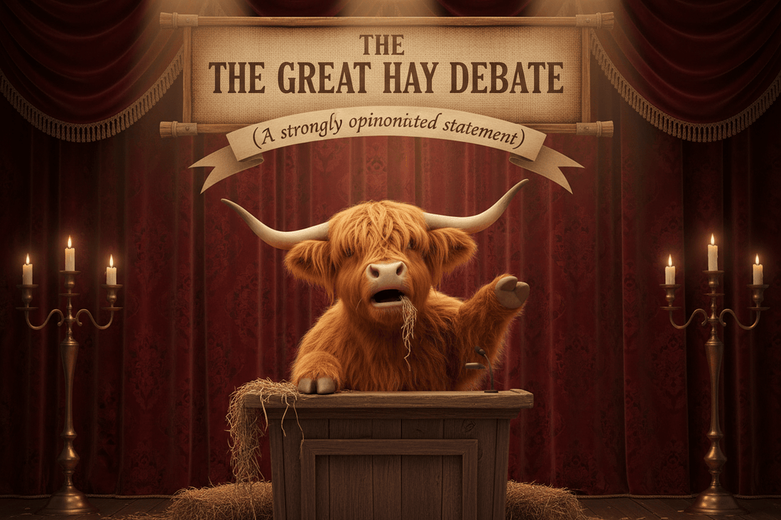 The Great Hay Debate (A strongly opinionated statement) - HomesteadHoboz