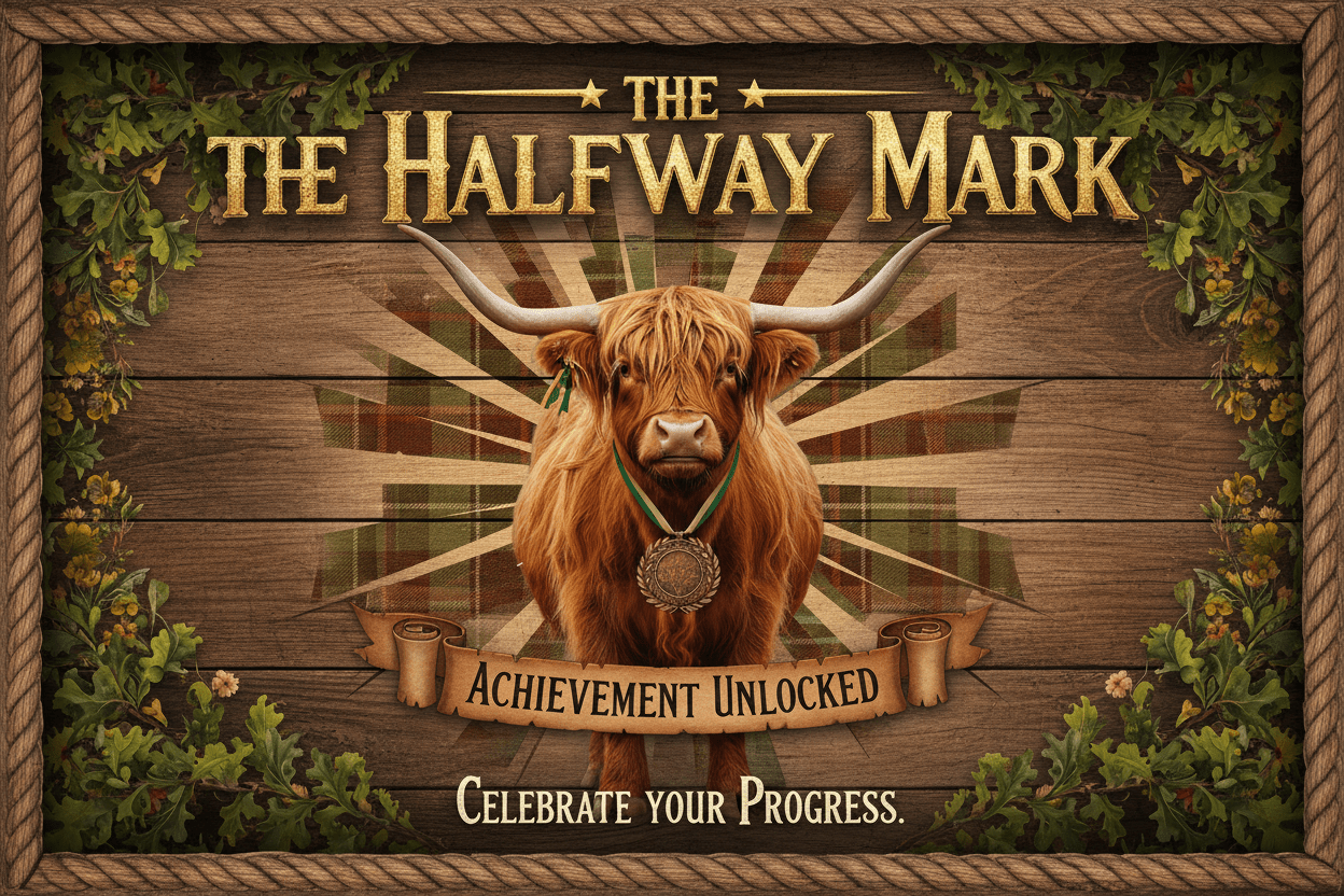 The Halfway Mark (a triumphant declaration) - HomesteadHoboz