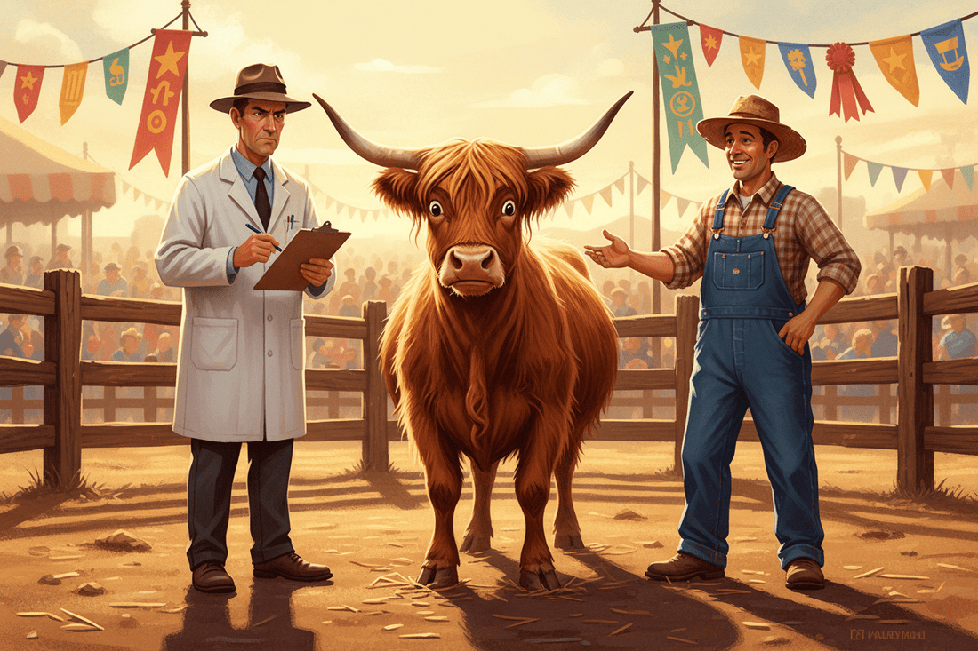 The Standing Lesson (A personally offensive but ultimately educational statement from a Highland Cow being eveluated from multiple angles) - HomesteadHoboz
