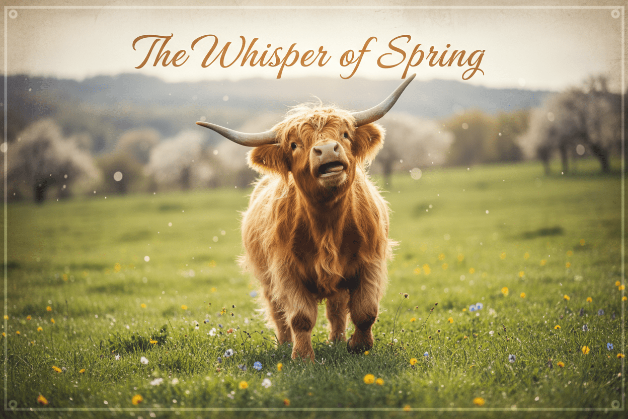 The Whisper of Spring (A hopeful but controlled statement.) - HomesteadHoboz