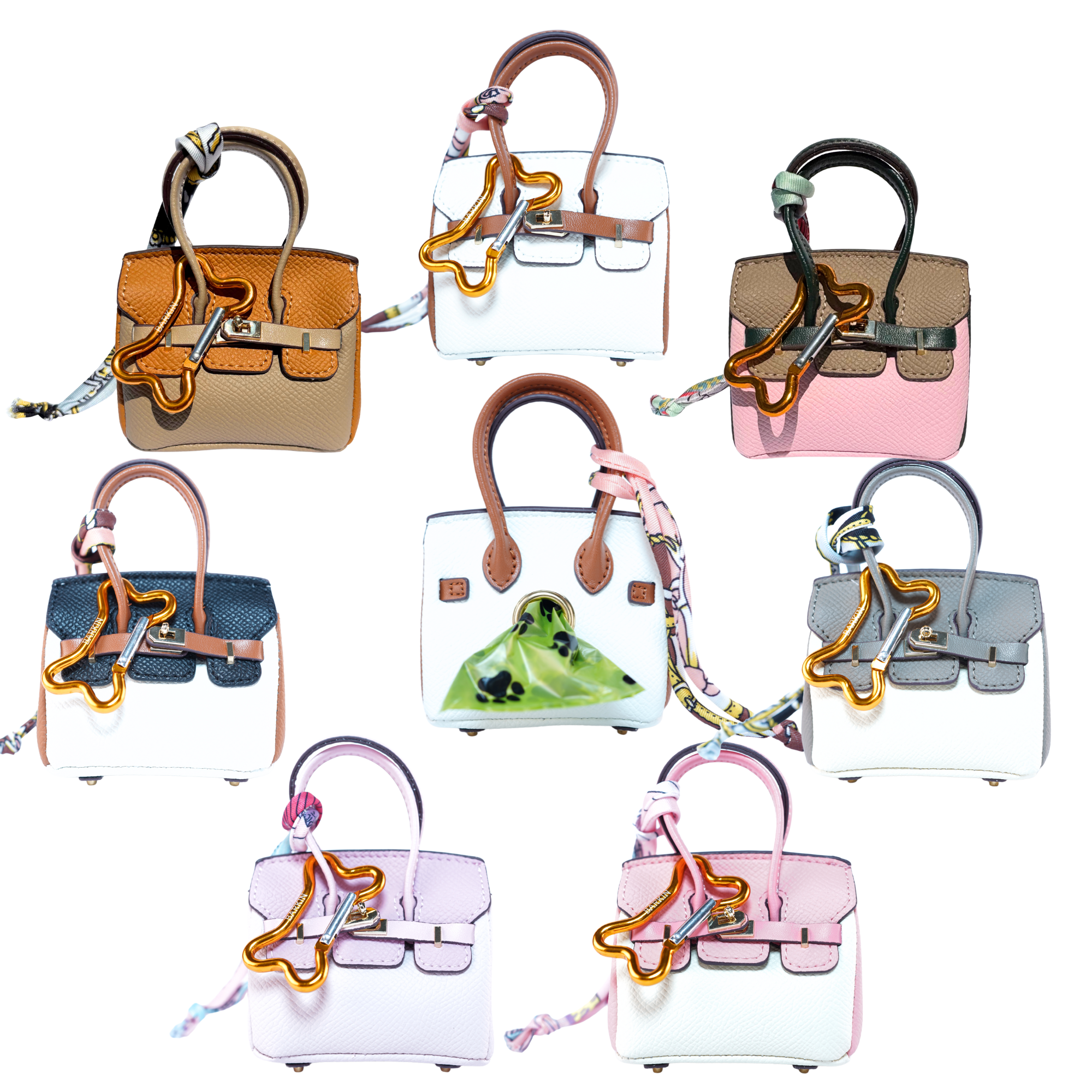 Barkin Dog Waste Bag Dispenser #3: Pink