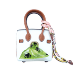 Chic Pink/Brown Dog Waste Bag Dispenser - Pet Waste Management - HomesteadHoboz