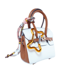 Chic White Dog Waste Bag Dispenser #3 - Stylish Solution for Cleaning Up After Your Pup - HomesteadHoboz