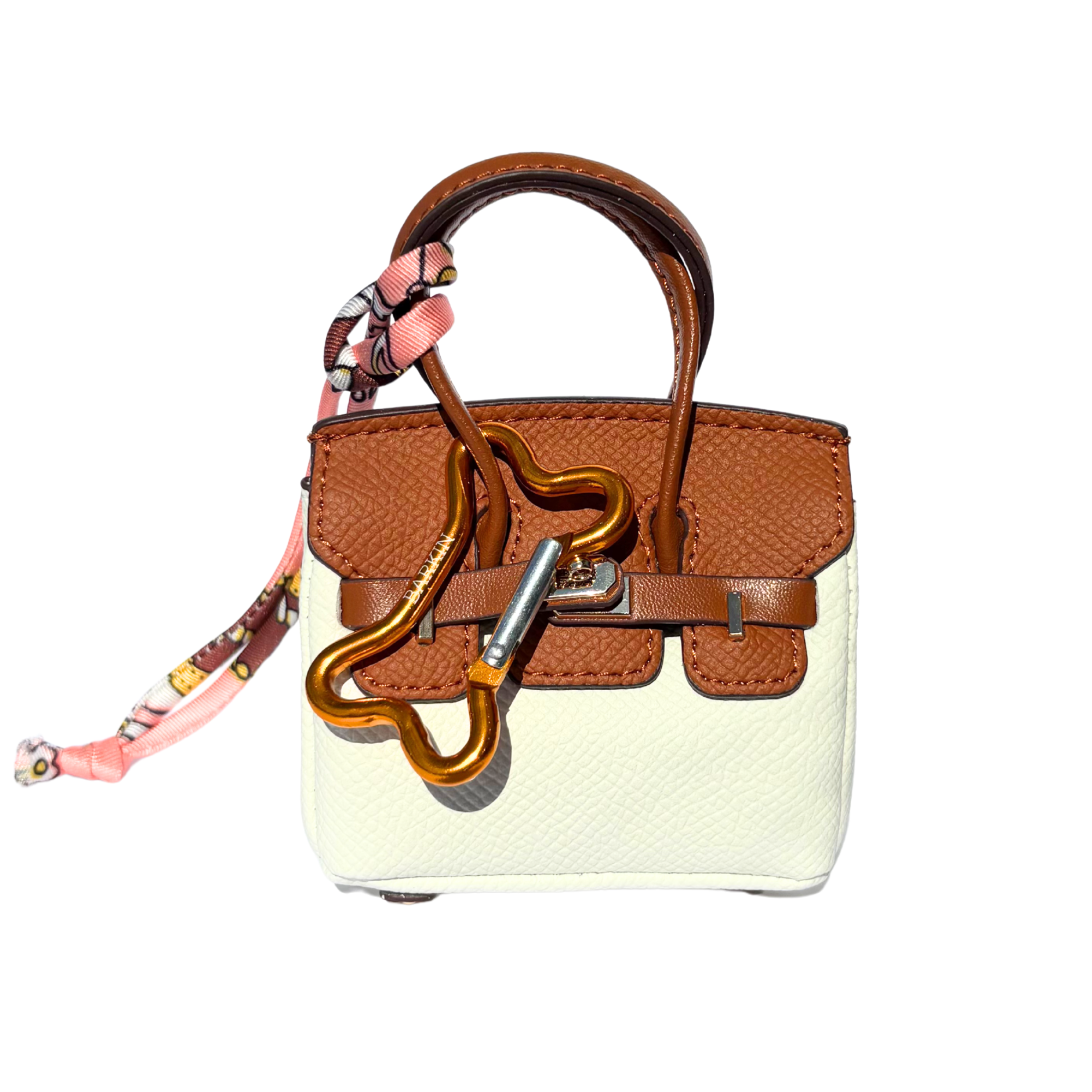 Barkin Dog Waste Bag Dispenser #3: Pink/Brown