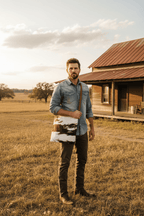 Country Chic Cowhide Crossbody - HomesteadHoboz