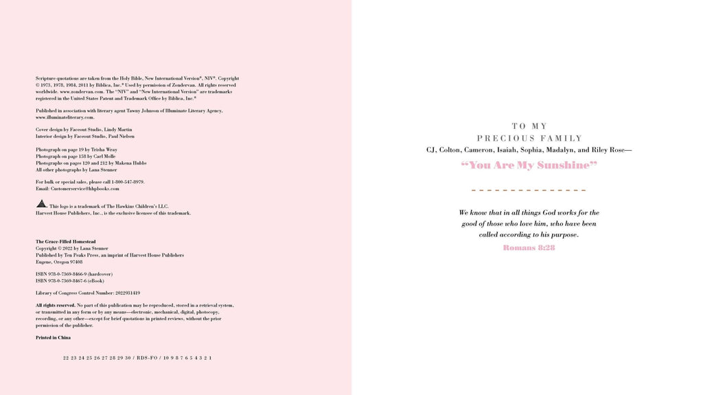 Harvest House Publishers Gift & Specialty Books - The Grace - Filled Homestead - HomesteadHoboz