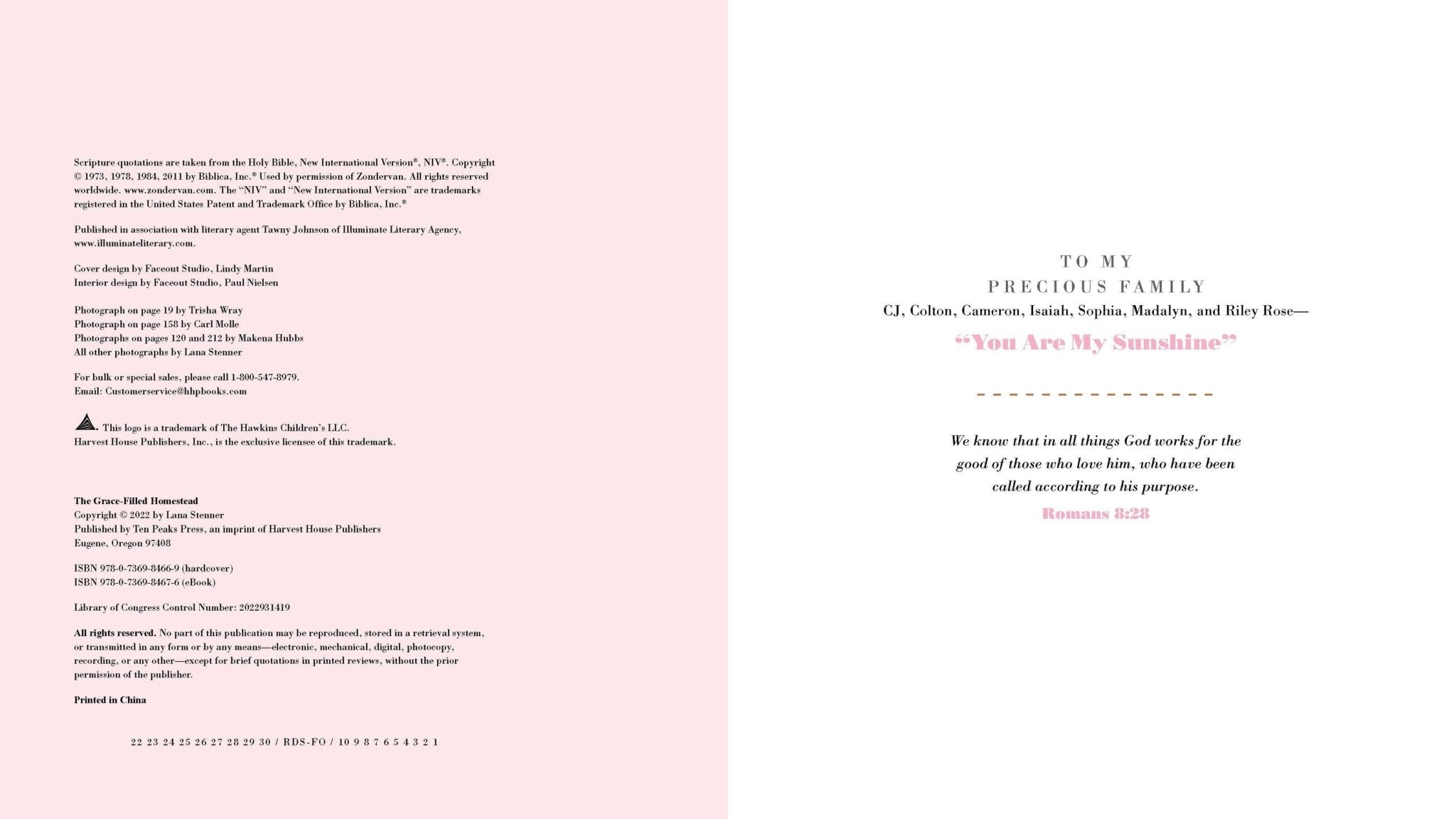 Harvest House Publishers Gift & Specialty Books - The Grace - Filled Homestead - HomesteadHoboz