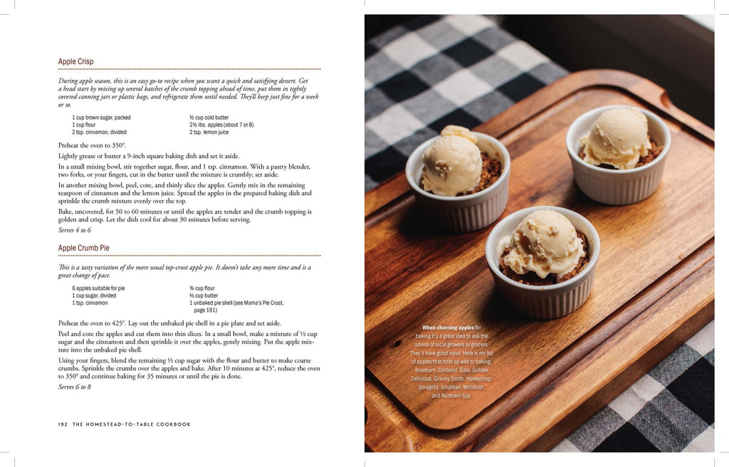 Harvest House Publishers Gift & Specialty Books - The Homestead - to - Table Cookbook - HomesteadHoboz