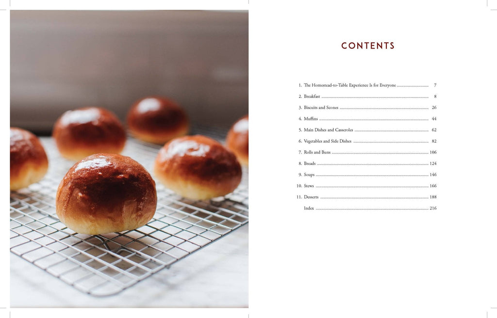 Harvest House Publishers Gift & Specialty Books - The Homestead - to - Table Cookbook - HomesteadHoboz