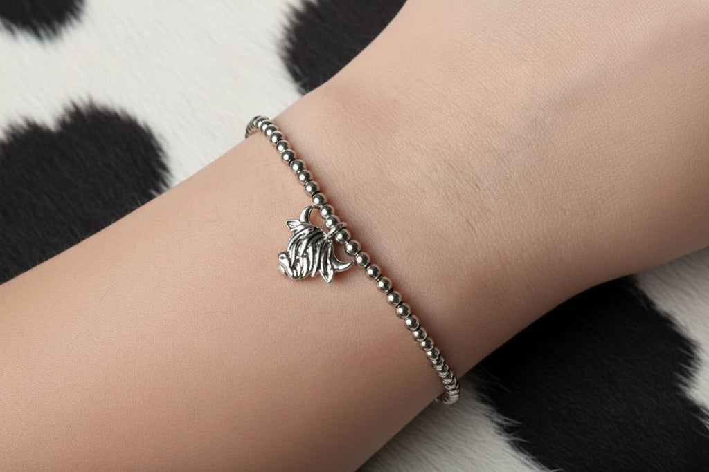 Highland Charm on Your Wrist! Bramble Farm Cow Bracelet - HomesteadHoboz