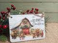 Hearty Highland Cow Ornament - Home for Christmas - HomesteadHoboz