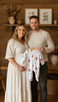 Adorable Highland Cow Baby Sleepsuit: 12-18 Months - HomesteadHoboz