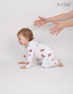 Adorable Highland Cow Sleepsuit for 9-12M - HomesteadHoboz