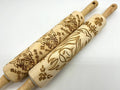 Roll Out the Charm! Highland Cow Large Image Embossed Rolling Pin - HomesteadHoboz