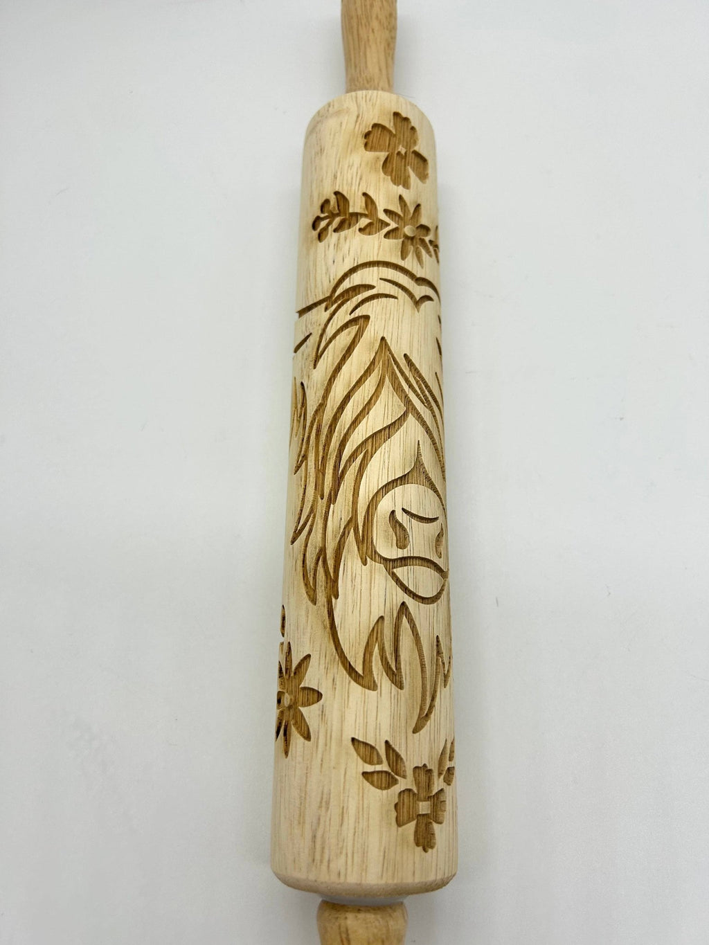 Roll Out the Charm! Highland Cow Large Image Embossed Rolling Pin - HomesteadHoboz