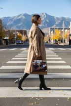 Udderly Stylish! Cow Print Tote Bag Handbag - HomesteadHoboz