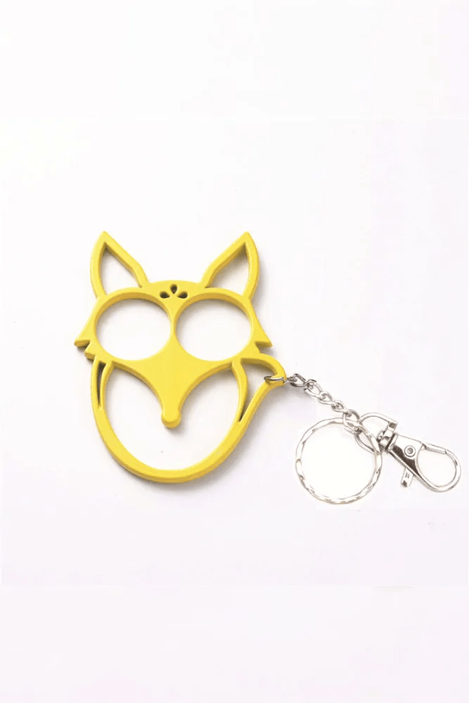 UNISHE - Fox Head Women Self Defense Safety Keychain ZK981 - HomesteadHoboz