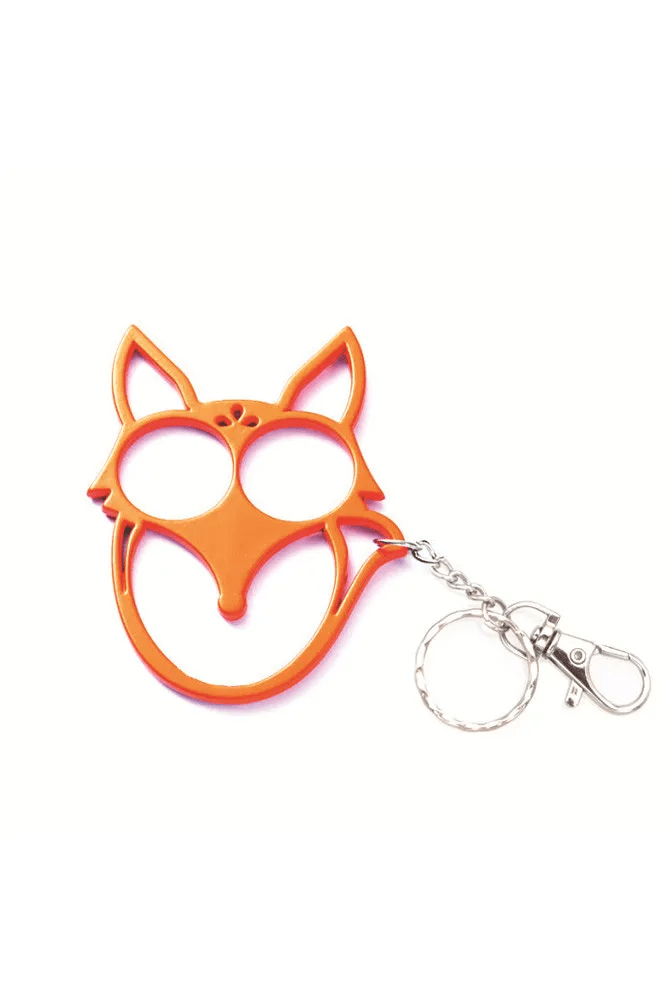 UNISHE - Fox Head Women Self Defense Safety Keychain ZK981 - HomesteadHoboz