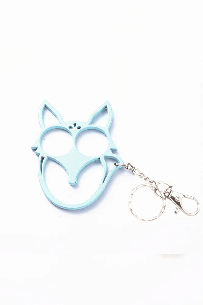 UNISHE - Fox Head Women Self Defense Safety Keychain ZK981 - HomesteadHoboz