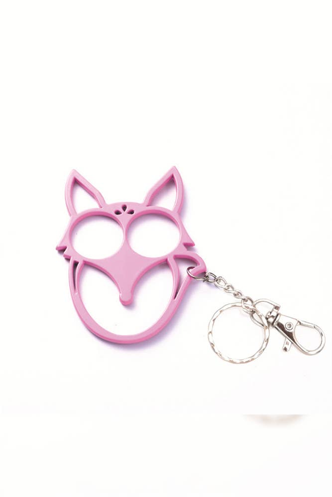 UNISHE - Fox Head Women Self Defense Safety Keychain ZK981 - HomesteadHoboz