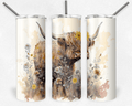 Watercolor Floral Highland Tumbler - HomesteadHoboz